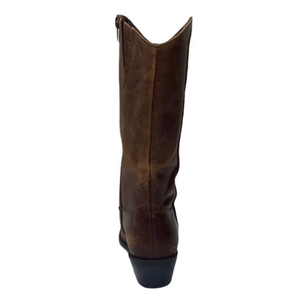 Matisse Brown Leather Pointed-Toe Western Boot - Picture 4 of 8